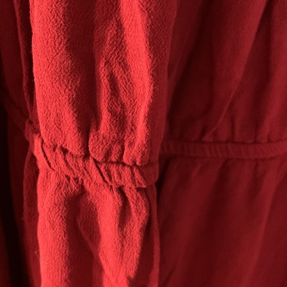 Old Navy midi dress. NWT. Maroon red. Size XXL. - Picture 9 of 10